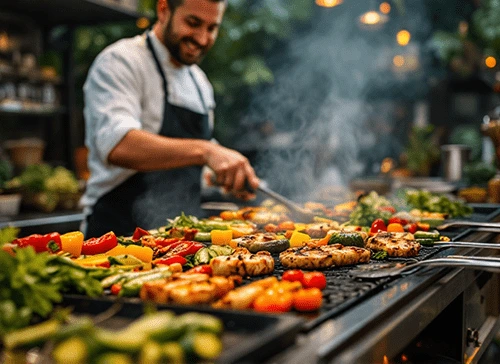 Plancha Végétarienne