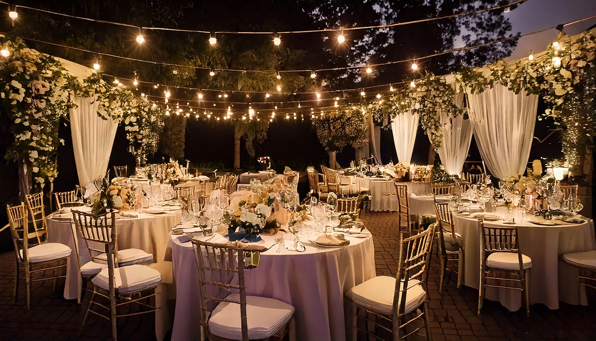 Mariage élégant avec décoration florale